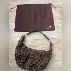 Authentic Coach Signature Hobo Shoulder bag